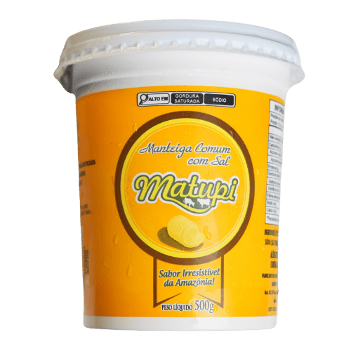 Manteiga Comum com Sal